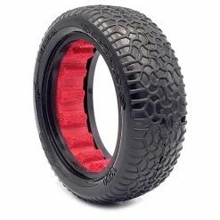 Hot Sale 🔥 Best reviews of 🎁 AKA PRODUCTS, INC. 1/10 Scribble Front 2WD 2.2 Super Soft Long Wear Tires, Red Inserts (2): Buggy 🛒 💯