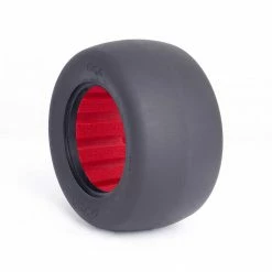 Wholesale ⭐ Best deal 😀 AKA PRODUCTS, INC. 1/10 Slicks, Super Soft Long Wear Tires, Red Inserts (2): Stadium Truck 🥰 ✨