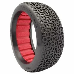 New ❤️ Cheapest 🔔 AKA PRODUCTS, INC. 1/8 Scribble Ultra Soft Tires, Red Inserts (2): Buggy 🤩 😉