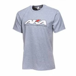 Cheap ⌛ Best Sale ❤️ AKA PRODUCTS, INC. Short Sleeve Sport Grey 👕 👚 Shirt, Medium ⌛ 🎁