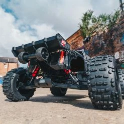 Best Pirce 😀 Brand new 👍 ARRMA 1/5 OUTCAST 4WD EXtreme Bash Roller Stunt Truck, Black 🌟 🥰 -RC Cars And Trucks shop ARA5210 A04 S3A9YYI7