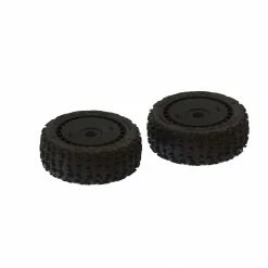New 😀 Hot Sale 🎉 ARRMA 1/8 dBoots Front/Rear 3.3 Pre-Mounted Tires, 17mm Hex, Black (2): Katar B 6S ✔️ ❤️