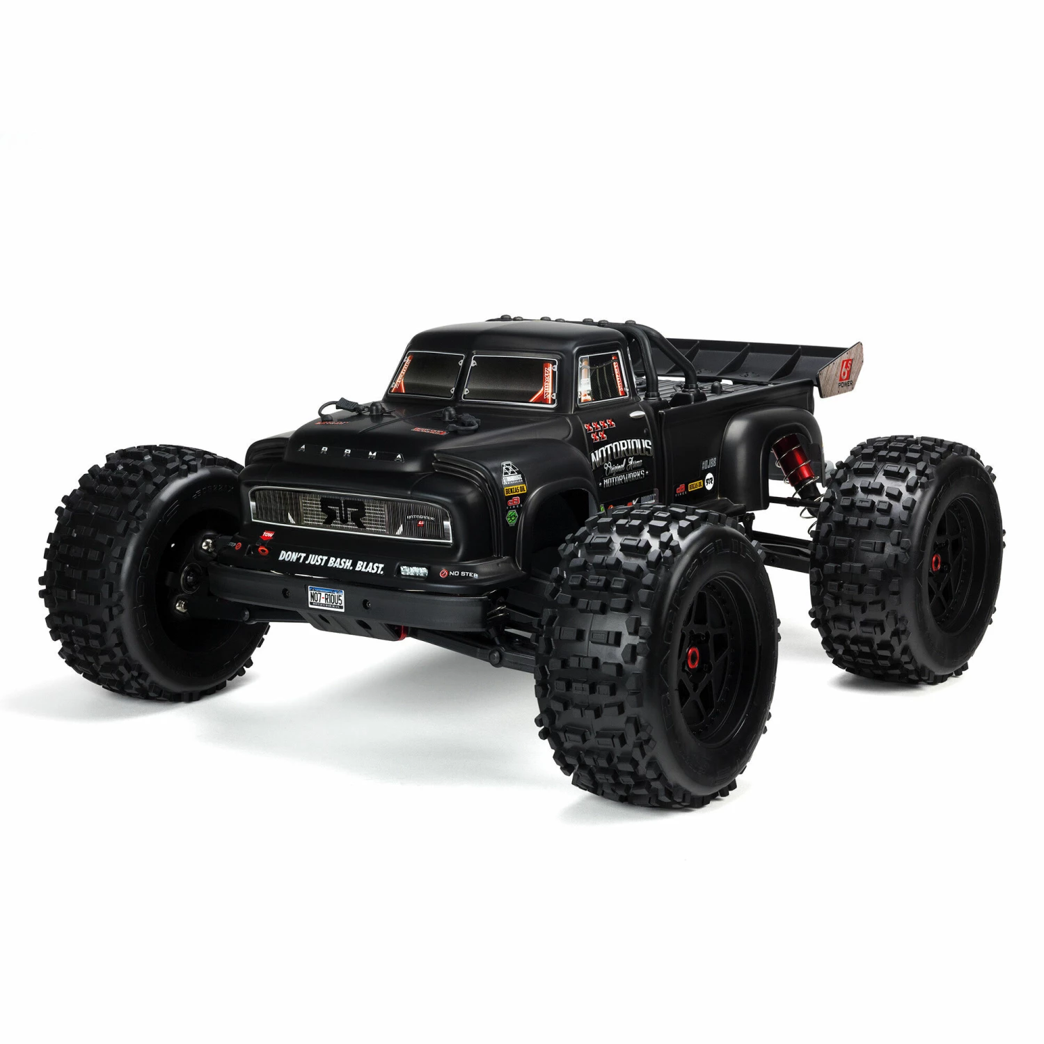 Deals ✨ Flash Sale ✔️ ARRMA 1/8 NOTORIOUS 6S V5 4WD BLX Stunt Truck with Spektrum Firma RTR, Black 🎁 😍 1 Deals ✨ Flash Sale ✔️ ARRMA 1/8 NOTORIOUS 6S V5 4WD BLX Stunt Truck with Spektrum Firma RTR, Black 🎁 😍