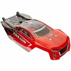 Flash Sale 👍 Outlet 🎉 ARRMA 1/8 Painted Body with Decals, Red/Black: Talion 6S BLX 👏 🔔