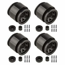 Coupon 🧨 Hot Sale 🎁 Team Associated Trigon 1.90" Wheels, Black (2): Enduro ⭐ 🌟