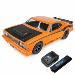 Buy 😉 Outlet 🧨 Team Associated 1/10 DR10 2WD Drag Race Car Brushless RTR, Orange, LiPo Combo ❤️ ⭐