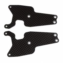 New ✔️ Wholesale 👍 Team Associated Front Lower Suspension Arm Inserts, 1.2mm Carbon Fiber: RC8T3.2 🥰 ⌛