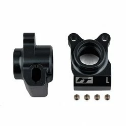 Cheap 💯 New 🔥 Team Associated RC10B6.2 FT Rear Hubs, black aluminum ❤️ ❤️