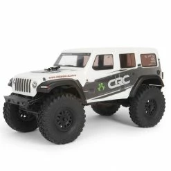 Discount 😉 Best Pirce 🎉 Axial 1/24 SCX24 2019 Jeep Wrangler JLU CRC 4WD Rock Crawler Brushed RTR, White ❤️ ❤️