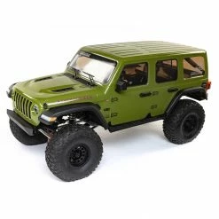 Promo 🔥 Outlet 🎉 Axial 1/6 SCX6 Jeep JLU Wrangler 4WD Rock Crawler RTR: Green ⭐ 🎉
