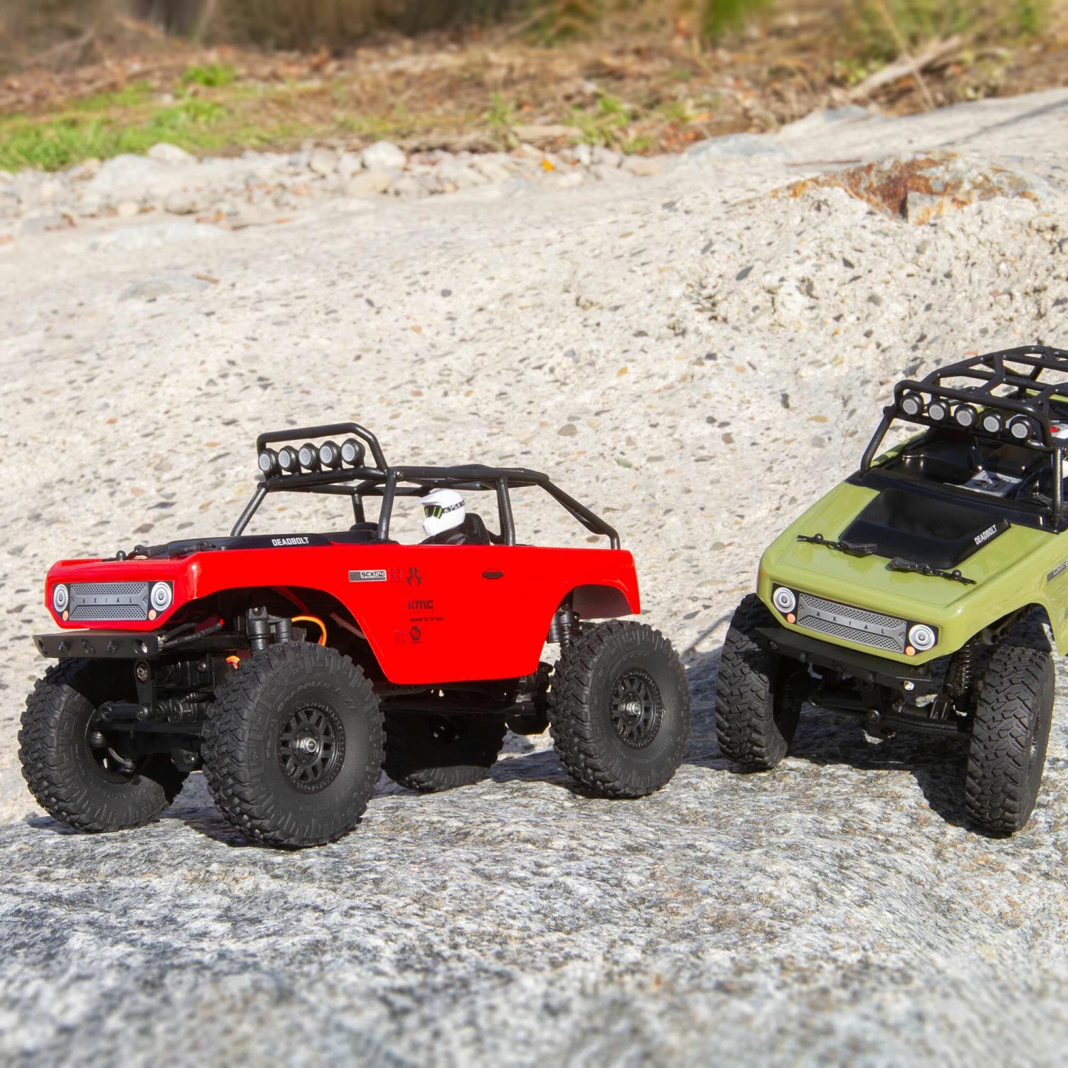Best Sale 🔔 Best Sale ✨ Axial 1/24 SCX24 Deadbolt 4WD Rock Crawler Brushed RTR, Red 👍 💯 4 Best Sale 🔔 Best Sale ✨ Axial 1/24 SCX24 Deadbolt 4WD Rock Crawler Brushed RTR, Red 👍 💯 - Image 4