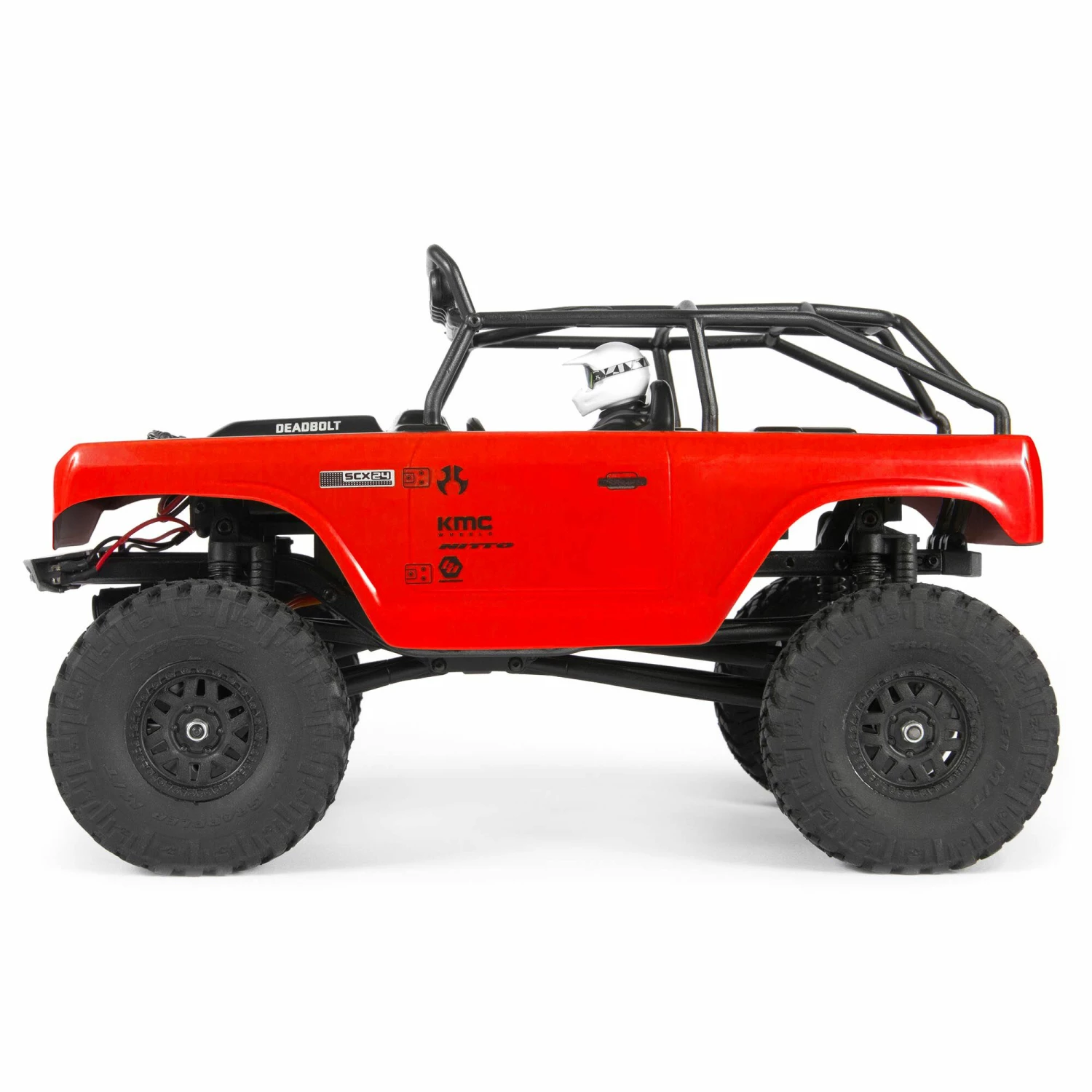 Best Sale 🔔 Best Sale ✨ Axial 1/24 SCX24 Deadbolt 4WD Rock Crawler Brushed RTR, Red 👍 💯 2 Best Sale 🔔 Best Sale ✨ Axial 1/24 SCX24 Deadbolt 4WD Rock Crawler Brushed RTR, Red 👍 💯 - Image 2
