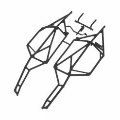 New ❤️ Budget ✨ Axial Y-380 Cage Sides Left Right Yeti ⌛ ✔️