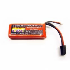 Cheapest 😀 Coupon ⭐ Calandra Racing Concepts (CRC) 7.4V 2600mAh 2S 20C Mini Speedsport Hardcase LiPo Battery: Traxxas 🌟 🔥