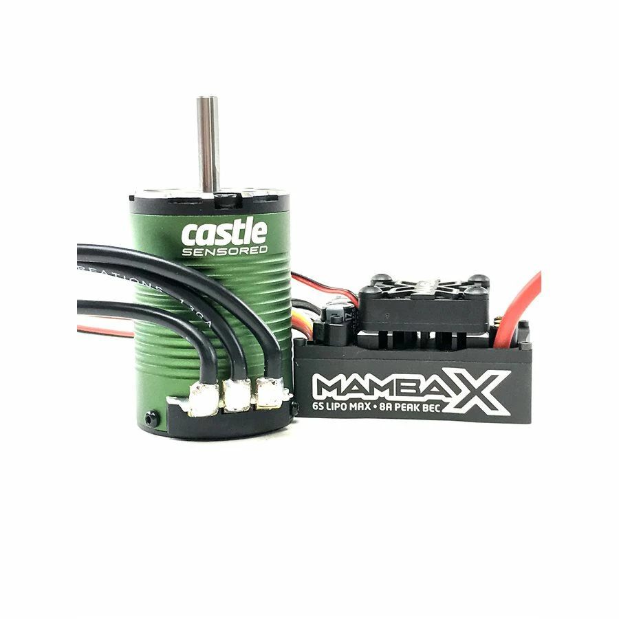 Outlet π₯ Promo βοΈ Castle Creations 1/10 Mamba X SCT Waterproof ESC/1415-2400Kv Sensored Brushless Motor Combo: 4mm Bullet π π 1 Outlet π₯ Promo βοΈ Castle Creations 1/10 Mamba X SCT Waterproof ESC/1415-2400Kv Sensored Brushless Motor Combo: 4mm Bullet π π