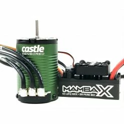 Coupon 🥰 Best deal 🥰 Castle Creations 1/10 Mamba X SCT Pro Waterproof ESC/1410-3800Kv Sensored Brushless Motor Combo: 4mm Bullet 👍 🎁