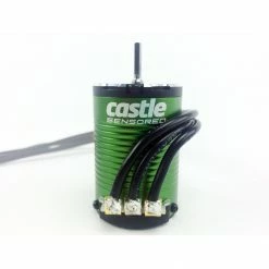 Outlet ⭐ Buy 💯 Castle Creations 1/10 4-Pole Sensored Brushless Motor, 1410-3800Kv: 4mm Bullet 🔥 💯