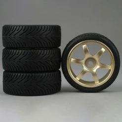 Top 10 🥰 Top 10 ✔️ Duratrax 6-Spoke Gold Wheel, Radial (4) 😍 😉