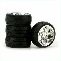 Discount 👍 Best Pirce 😀 Duratrax 5-Blade Chrome 2mm Offset ST, Radial (4) 🤩 😀