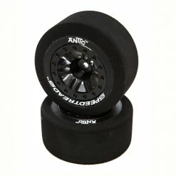 Best reviews of 💯 New 😀 Duratrax SpeedTreads Antic Foam SC Front Black Mounted (2): Traxxas Slash 🧨 👏