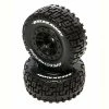 Deals 👍 Top 10 🔥 Duratrax SpeedTreads Breakaway SC Front Black Mounted (2): Traxxas Slash/Rustler, ECX 4X4 😍 👏