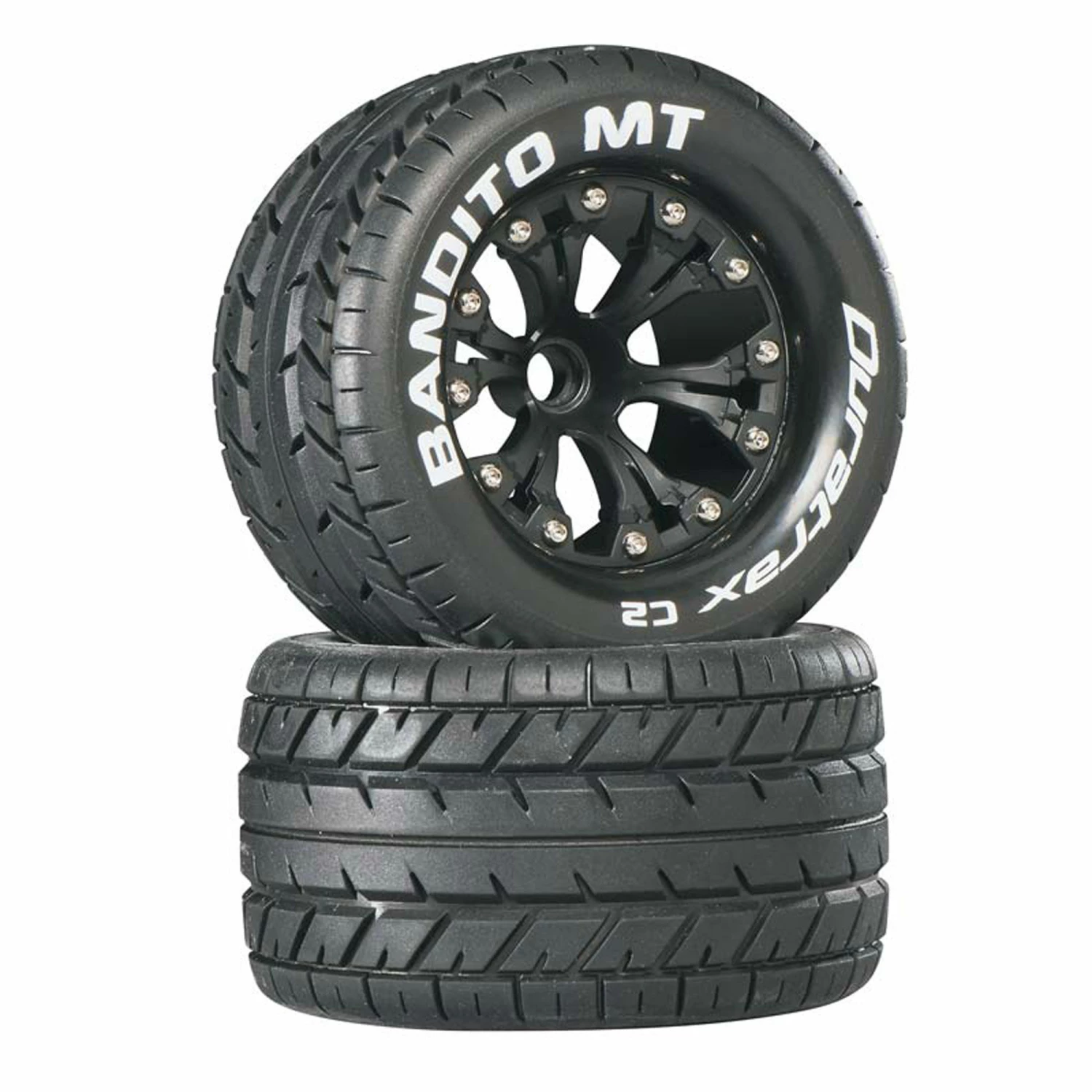 Coupon π New π€© Duratrax Bandito MT 2.8" 2WD Mounted Front C2 Tires, Black (2) π β 1 Coupon π New π€© Duratrax Bandito MT 2.8" 2WD Mounted Front C2 Tires, Black (2) π β