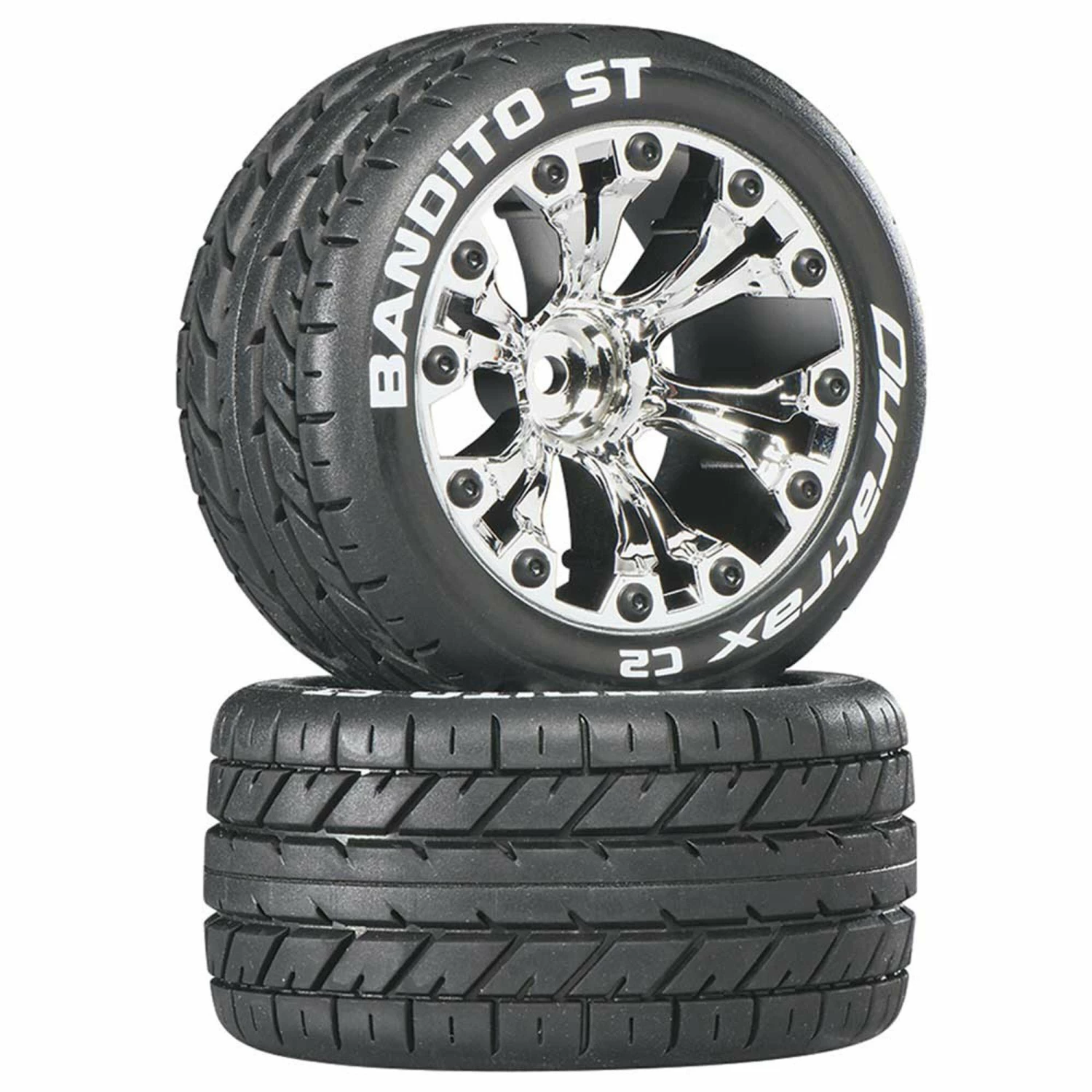 Hot Sale βοΈ Coupon β Duratrax Bandito ST 2.8" Mounted 1/2" Offset C2 Tires, Chrome (2) π π 1 Hot Sale βοΈ Coupon β Duratrax Bandito ST 2.8" Mounted 1/2" Offset C2 Tires, Chrome (2) π π