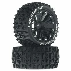 Flash Sale 🛒 Coupon 😀 Duratrax Lockup ST 2.8" 2WD Mounted Rear Tires, Black(2) 🧨 😀