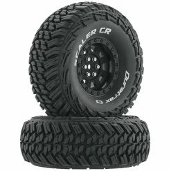 Flash Sale ✔️ Cheap 🥰 Duratrax Scaler CR C3 Mounted 1.9" Crawler Tires, Black (2) 🔥 👍