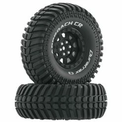 Best Sale 👏 Best Sale 👍 Duratrax Approach CR C3 Mounted 1.9"Crawler Tires, Black (2) 😀 🥰