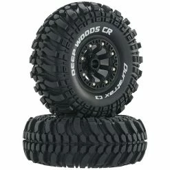 Cheap 😀 Deals 🔥 Duratrax Deep Woods CR C3 Mounted 2.2" Crawler Tires, Black (2) ✔️ 🧨