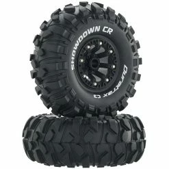 Deals 🤩 Discount 🔥 Duratrax Showdown CR C3 Mounted 2.2" Crawler Tires, Black (2) 💯 🛒