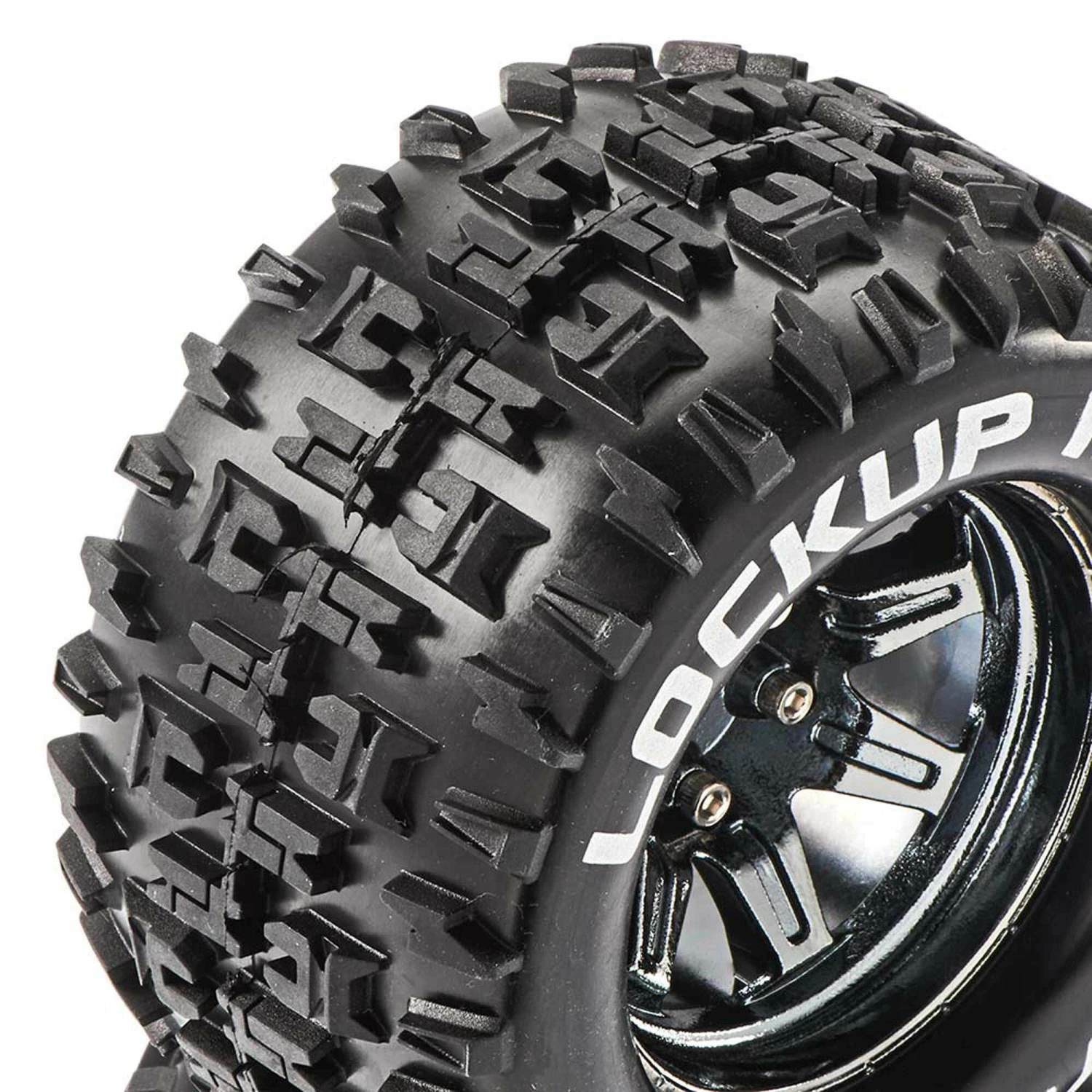 Outlet π Deals π€© Duratrax Lockup MT 2.8 Mounted Tires, Chrome 14mm Hex(2) π€© π€© 2 Outlet π Deals π€© Duratrax Lockup MT 2.8 Mounted Tires, Chrome 14mm Hex(2) π€© π€© - Image 2