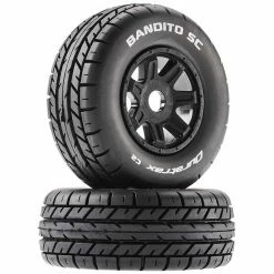 Top 10 ✔️ Brand new 🎉 Duratrax Bandito SC Mounted Soft Tires, Black 17mm Hex (2) 👏 🌟