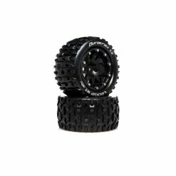Coupon ⌛ Flash Sale 🎁 Duratrax Lockup MT Belted 2.8" 2WD Mounted Rear Tires, 0 Offset, Black (2) 👍 ✔️