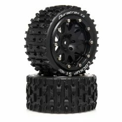 Budget 😍 Wholesale ⌛ Duratrax Lockup ST Belted 2.8" 2WD Mounted Rear Tires, 0 Offset, Black (2) ⭐ 🎉