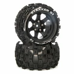 Wholesale 🔥 Best reviews of 🧨 Duratrax STAKKER ST 2.8 Mounted F/R Tires, C2 14mm Black (2 💯 🔥