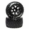 Best deal 😍 New 🛒 Duratrax SixPack MT Belt 2.8" Mounted Front/Rear Tires .5 Offset 17mm, Black (2) 🧨 ⌛