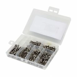 Flash Sale 😀 Best Sale 🎁 Dynamite Stainless Steel Screw Set: Traxxas Stampede 4X4 🌟 🧨
