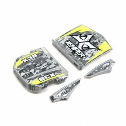 Best Sale ✔️ Flash Sale 👏 ECX 1/18 Painted Body Set, Grey/Yellow: Gen2 4WD Temper 👏 🔥