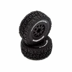Outlet 🥰 Best deal 🎁 ECX Front/Rear Wheel and Tire, Premount, Black (2): 1/10 2WD/4WD Torment 👍 👍