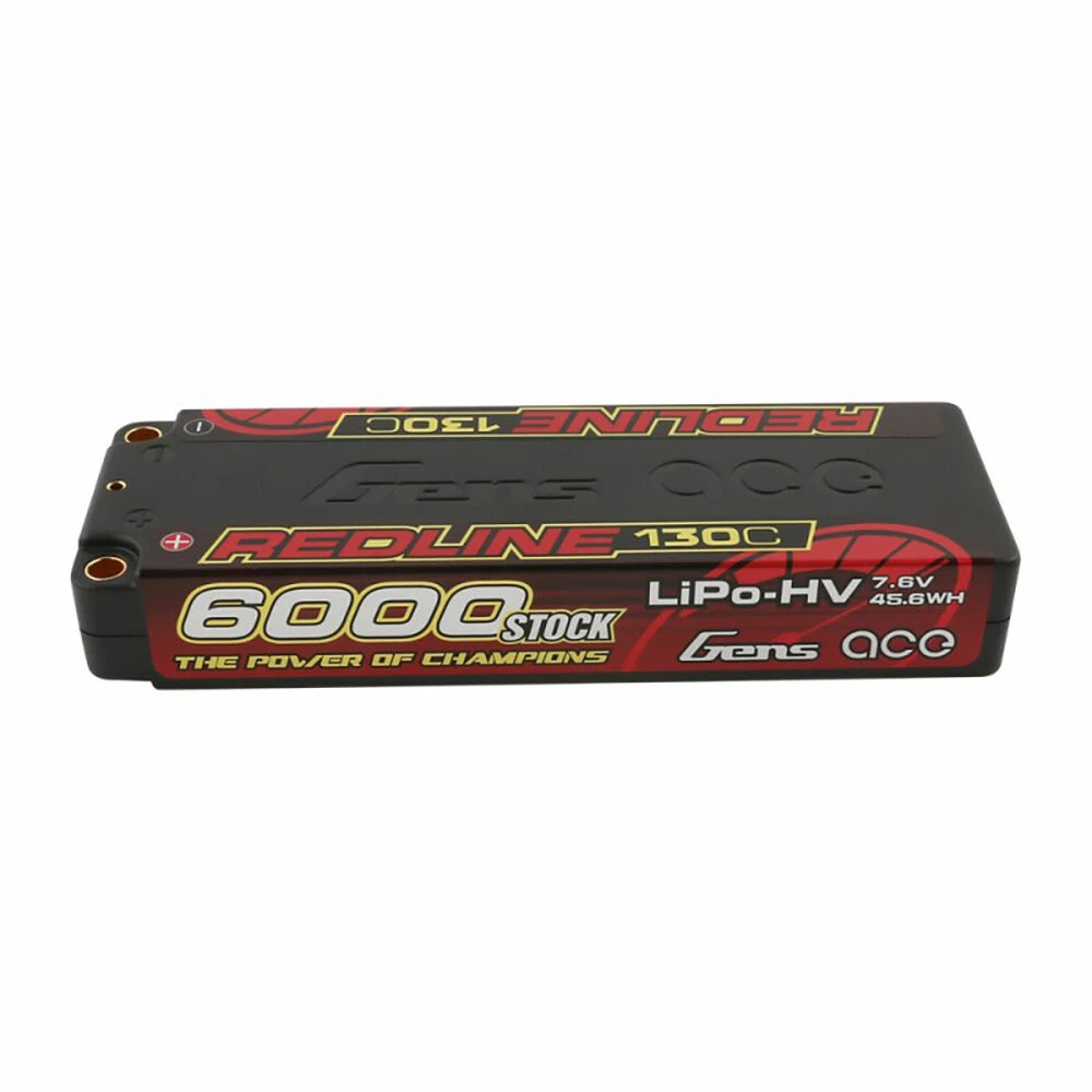 Hot Sale π Cheap π₯ Gens Ace 7.6V 6000mAh 2S 130C HV Lipo: 5.0mm BULLET π π 1 Hot Sale π Cheap π₯ Gens Ace 7.6V 6000mAh 2S 130C HV Lipo: 5.0mm BULLET π π