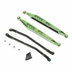 Top 10 🎉 Outlet 🥰 Hot Racing Aluminum & CF Rear Link Set, Green: Axial Yeti, SMT10, RR10 🎁 😍