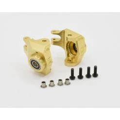 Outlet 😍 Promo 😍 Hot Racing Brass Heavy Metal HD Bearing Front Knuckle: Axial SCX10II 🛒 🥰