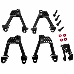 Best Pirce 😀 Best reviews of ✔️ Hot Racing Aluminum Front & Rear Adjustable Shock Towers: Scx 2 ⭐ 👏