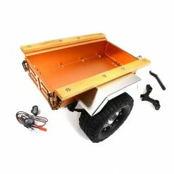 Buy 😉 Discount 🔥 Integy Leaf Spring 1/10 Size Utility Box Trailer, Orange 🛒 🎁