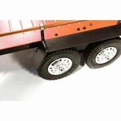 Flash Sale 😀 Cheapest 🤩 Integy Alloy Flatbed Dual Axle Car Trailer, Orange: 1/10 RC 😉 🥰 -RC Cars And Trucks shop INTC29006ORANGE A3 7O3DWEW0