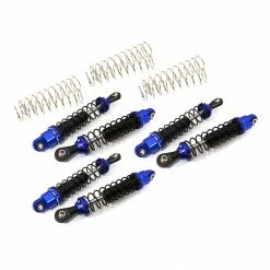 Cheap 💯 Coupon ❤️ Integy Shock Set for Axial SCX10 II 6X6 90mm, Blue (6) 👍 😍