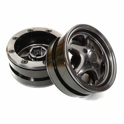 Top 10 🎁 Wholesale 👍 Integy 1.9 Alloy 5 Spoke Wheel, Gun Metal: Rock Crawler (2) ⭐ ❤️
