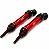 Best Sale 🎁 New ✨ Integy XHD Steel Front Universal Driveshafts, Red: Traxxas Slash, Stampede (4x4) 🤩 🎁